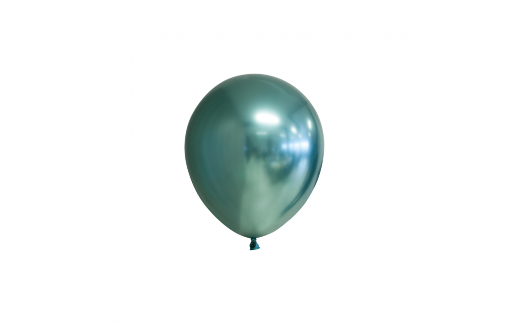 Ballonnen groen MINI - Mirror - Chrome