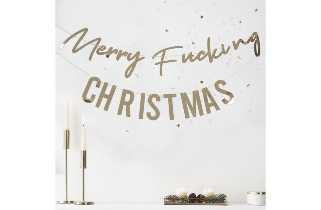 Merry fucking Christmas slinger