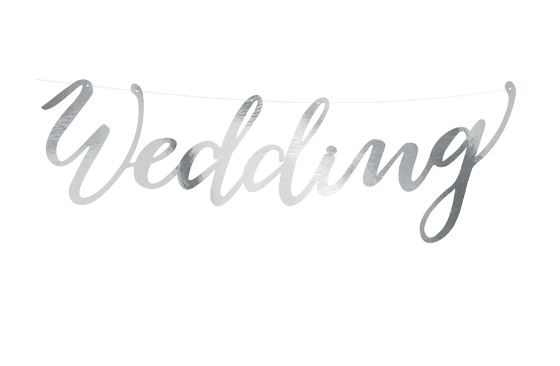 OUTLET - Banner Wedding - 16.5x45cm