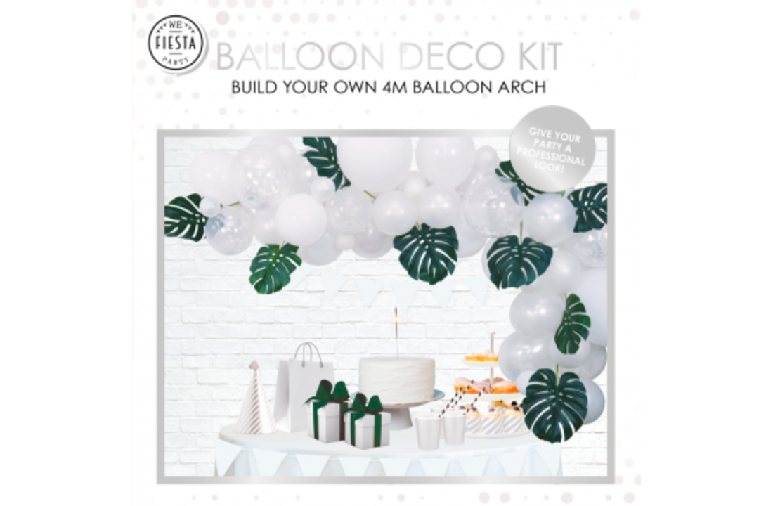 Ballonnenboog kit - Wit