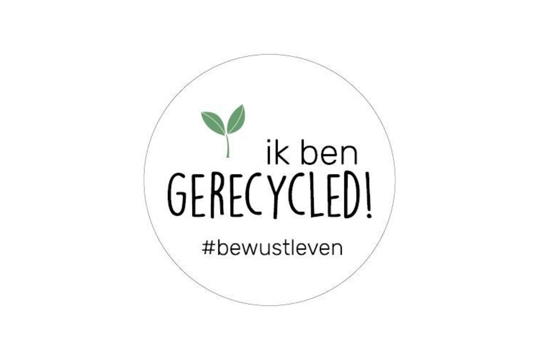 Stickers - Ik ben gerecycled