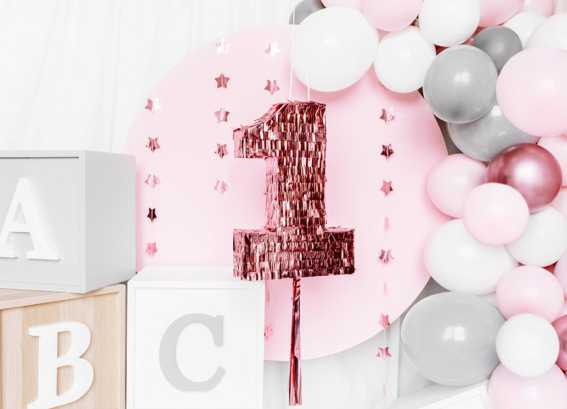 Pinata - Rosé Goud - Cijfer 1