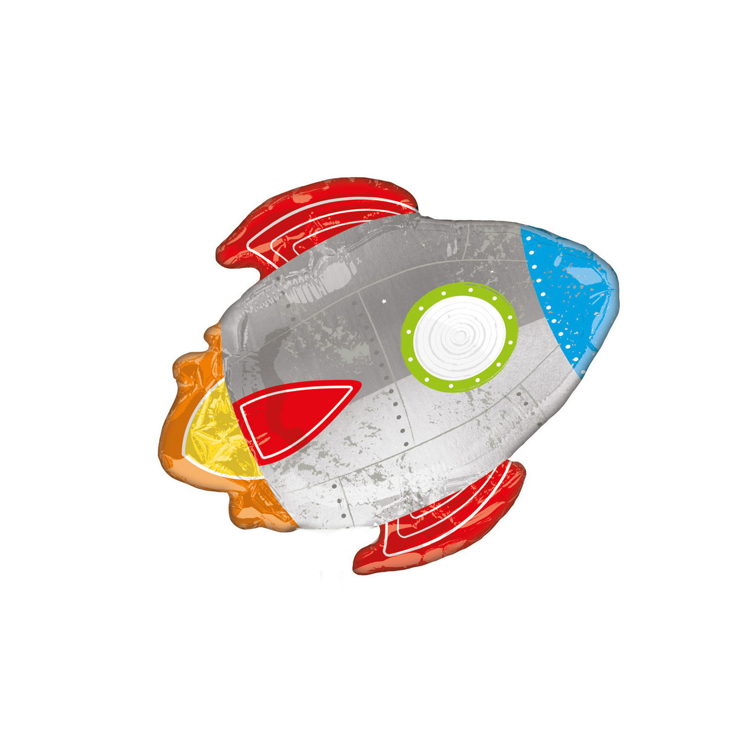 Raket folieballon - 35 cm