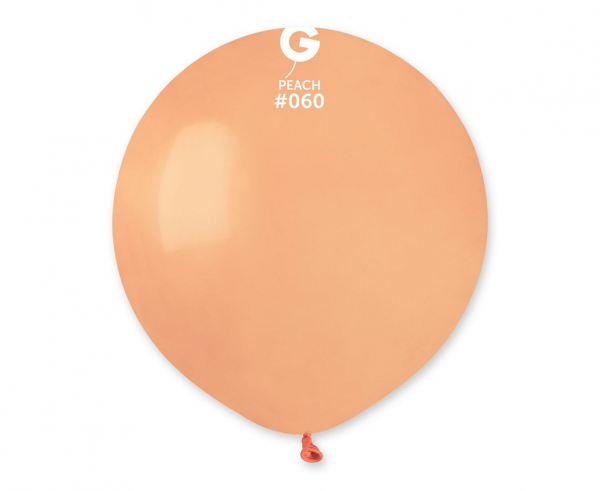 Reuzeballon zalm / perzik 48 cm