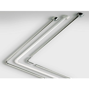 Douchestang Hoek Tubo 80x170 cm Chrome