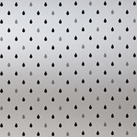 Raamfolie statisch-anti inkijk-Regen grijs 46cm