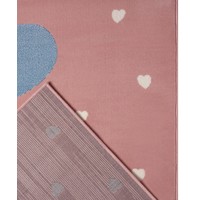 Laagpolig Design Kinderen Tapijt Koala Sweetheart - Roze