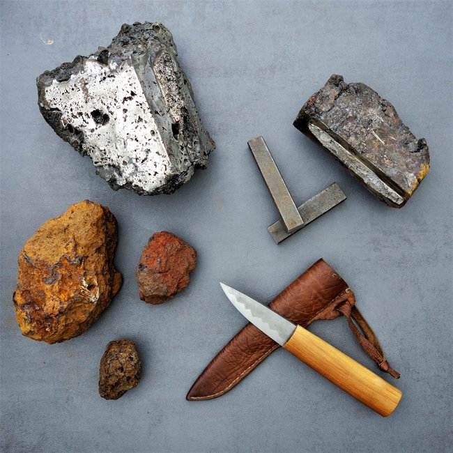 32# Wikingerzeitliches Messer aus Renneisen