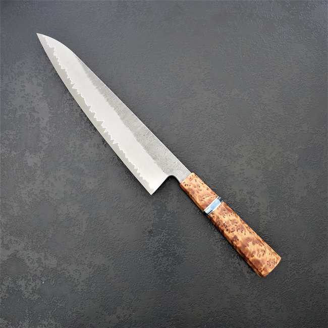 70# 23er Gyuto mit einer Schneide aus 1.2063