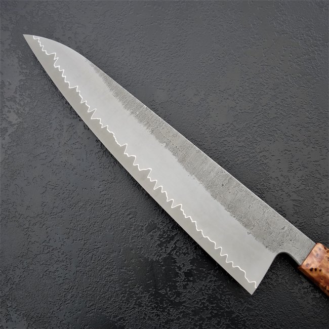 70# 23er Gyuto mit einer Schneide aus 1.2063