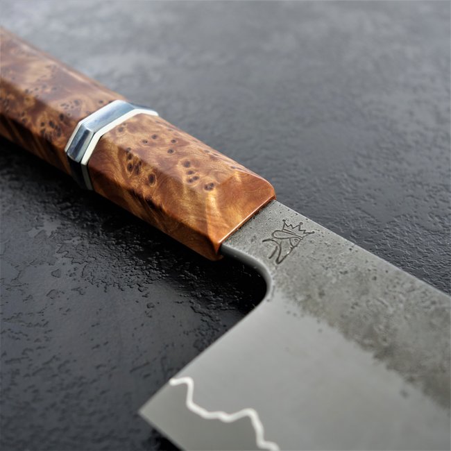 70# 23er Gyuto mit einer Schneide aus 1.2063