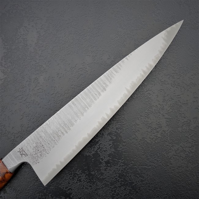 71# 24er Gyuto mit Wüsteneisenholz und 1.2562