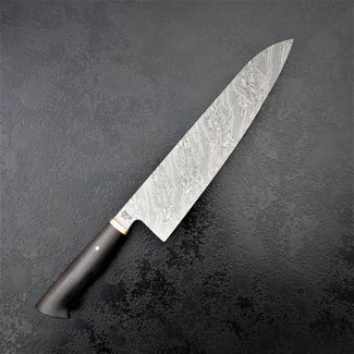 Xerxes-Knives 87# 24er Gyuto mit tordiertem Mosaikdamast