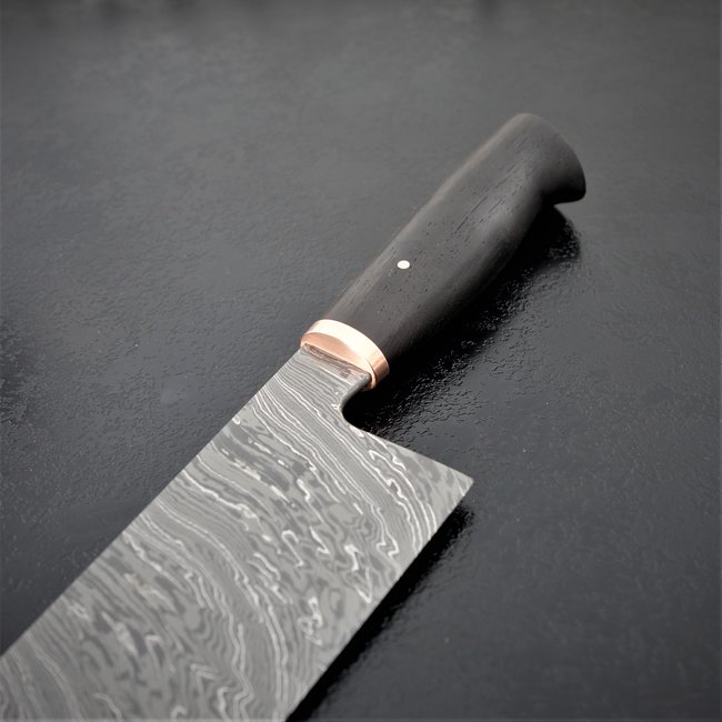 87# 24er Gyuto mit tordiertem Mosaikdamast