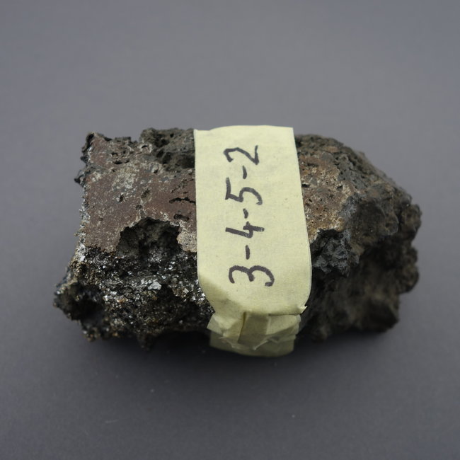 Bloomery iron made from bog iron ore, high phosphorus content