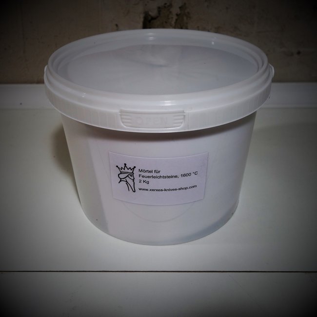 Mörtel für Feuerleichtsteine, 1600 °C