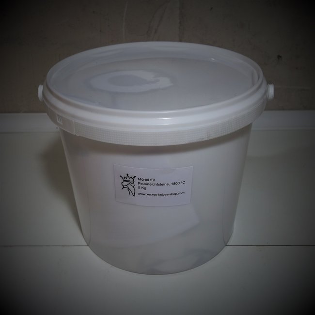 Mortar for light fire bricks, 1800 °C (3272 °F)