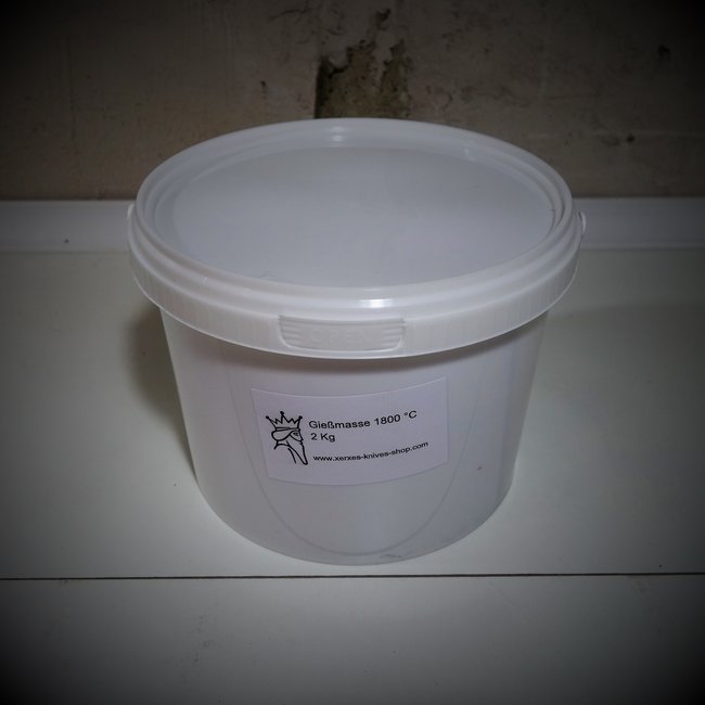 Gießmasse 1800 °C