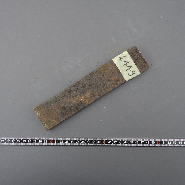 Historical iron from 1735