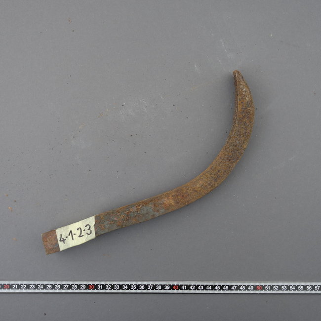 Historical iron from 1653