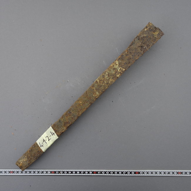 Historical iron from 1653