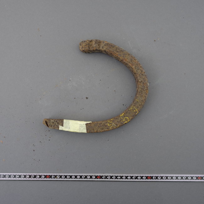 Historical iron from 1653