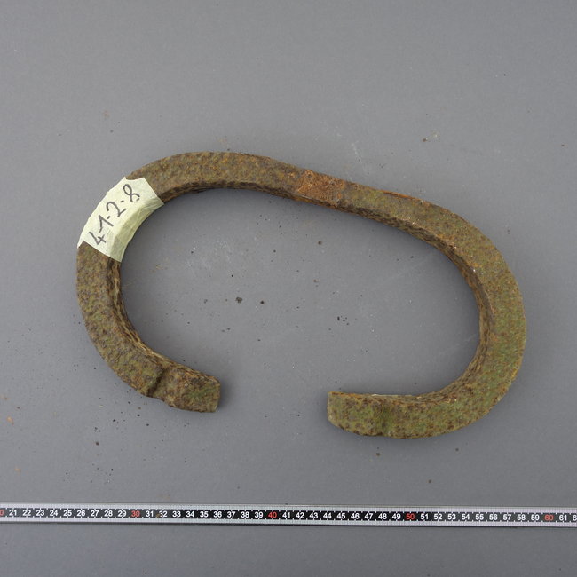 Historical iron from 1653