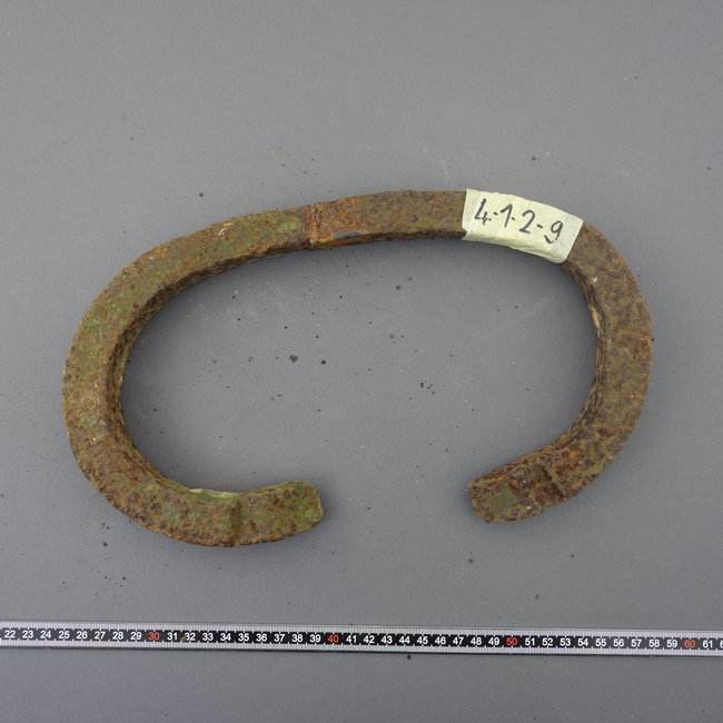 Historical iron from 1653