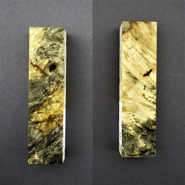Buckeye Burl - block for Japanese kitchen knife handles