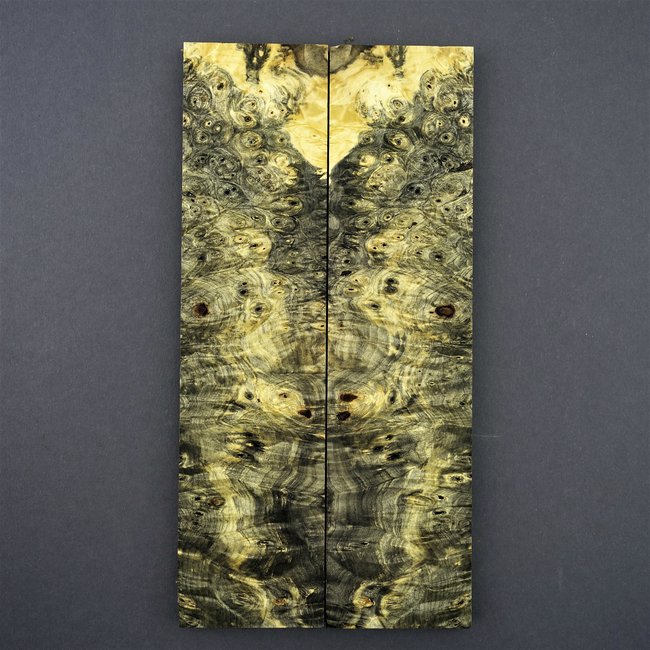 Buckeye Burl - Schalenpaare für Sayas