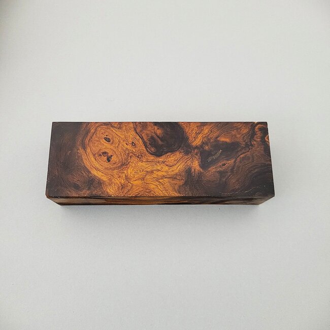 017 - Premium burl-quality, 130x45x30mm