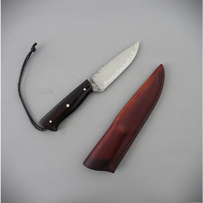 18 (9) cm EDC "MagnaCut" mit Lederscheide