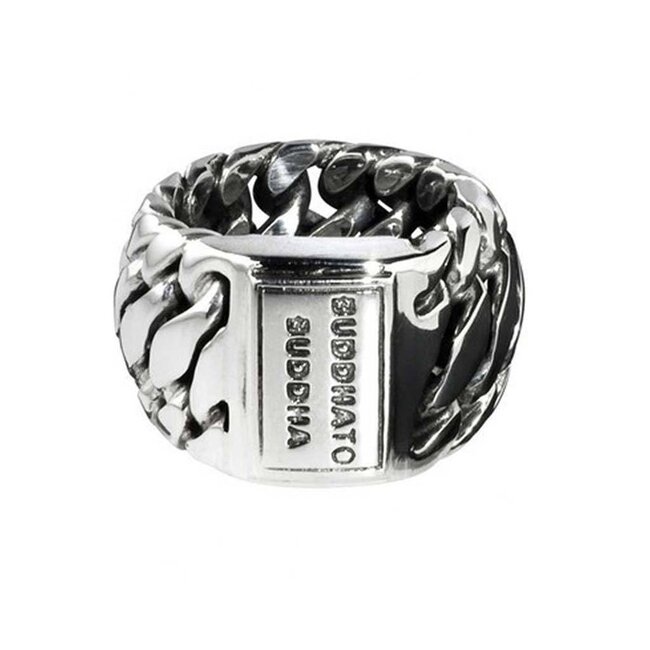 Buddha to Buddha Buddha to Buddha Ring 490 22 Ben Zilver Maat 22