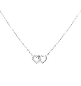 Blinckers Jewelry Huiscollectie Kasius 13.27128 ketting zilver d hart 40-44 cm