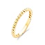 Blush Blush Ring 1105YGO/54 14k Geelgoud Bolletjes Maat 54