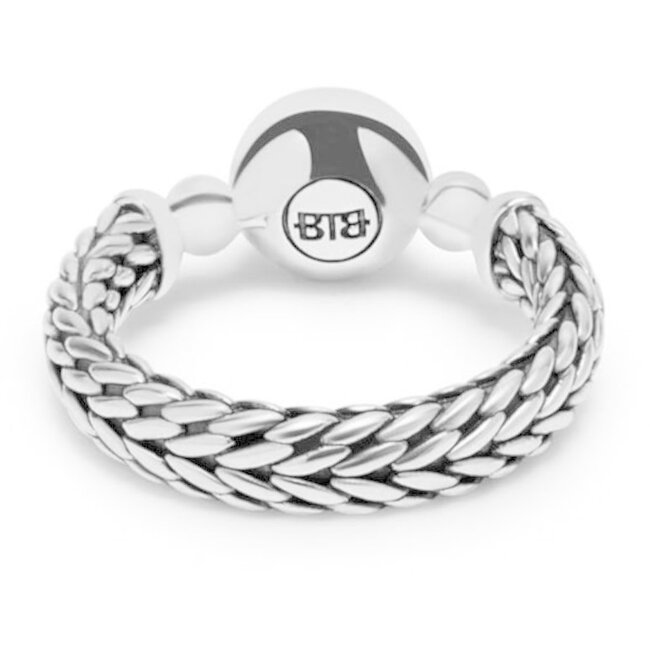 Buddha to Buddha Buddha to Buddha Ring 003 17 Batas Sphere Zilver Maat 17