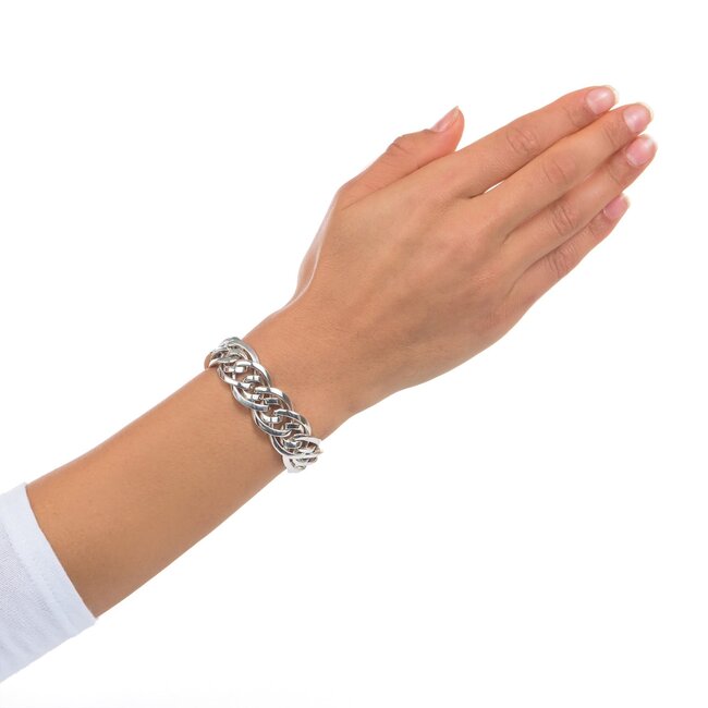 Buddha to Buddha Buddha to Buddha Armband 211 E Nathalie Small Zilver 925 Maat E