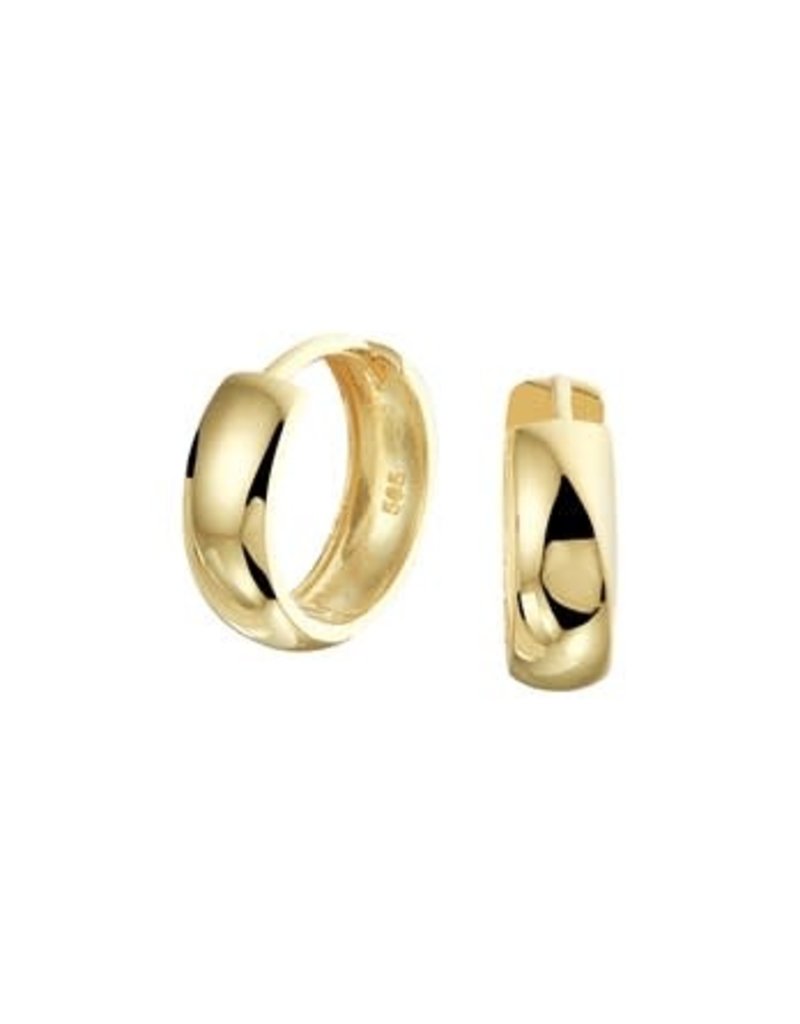 Blinckers Jewelry Huiscollectie BJ  40.20679 oorbellen 14 Krt Goud Creool