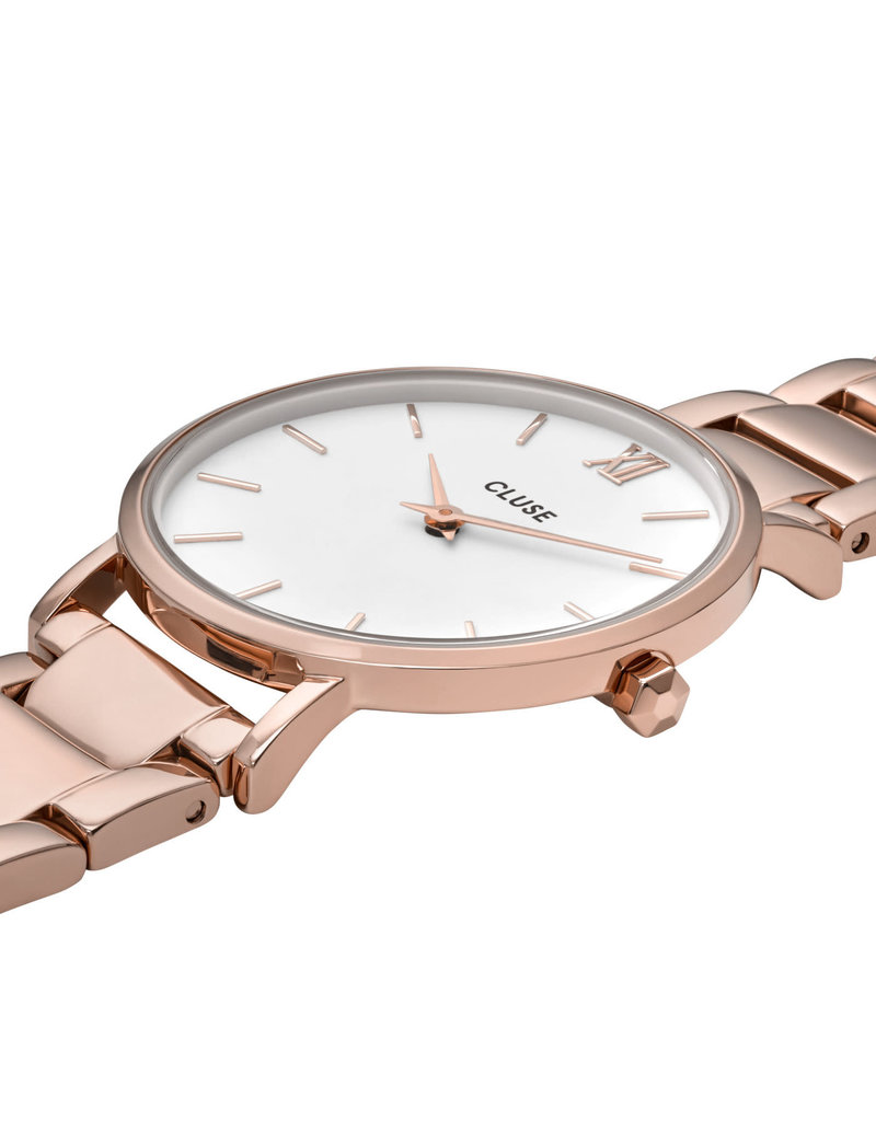 Cluse Cluse CW0101203027 Horloge Minuit Silver/Rosé