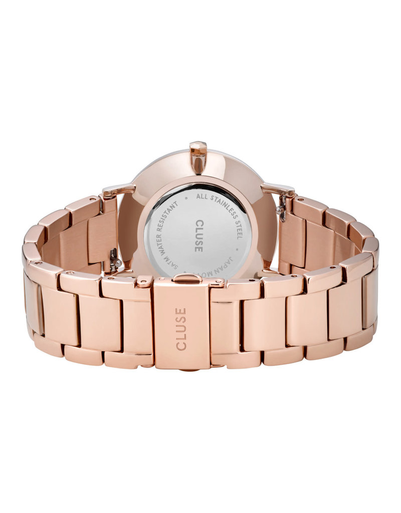 Cluse Cluse CW0101203027 Horloge Minuit Silver/Rosé