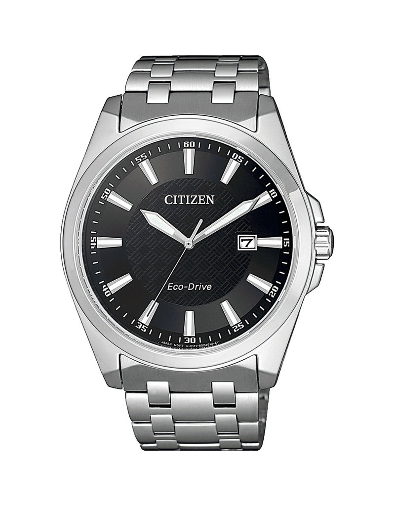 Citizen BM7108-81E Horloge Heren Ecodrive Staal Zwart