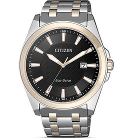 Citizen BM7109-89E Horloge Heren Ecodrive Staal/Rosé Zwart