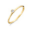 Blush Blush Ring 1198YZI/54 14k Geelgoud met Briljant geslepen Zirkonia Maat 54