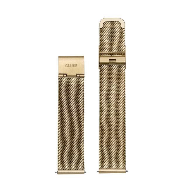 Cluse Cluse CS1401101009 Horlogeband Mesh Gold 18MM