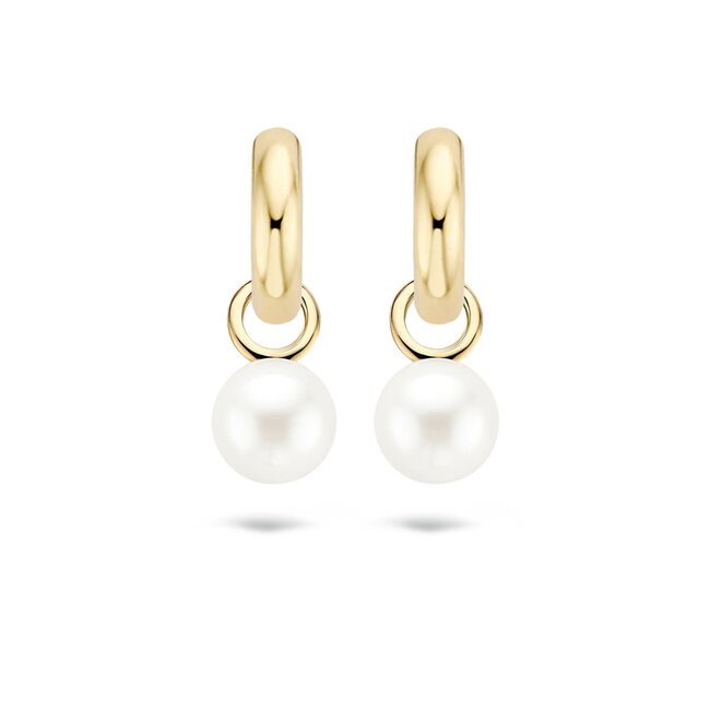 Blush Blush Oorbedels 9023YPW 14k Geelgoud met Zoetwater Parel 8mm