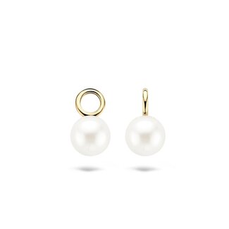 Blush Blush Oorbedels 9023YPW 14k Geelgoud met Zoetwater Parel 8mm