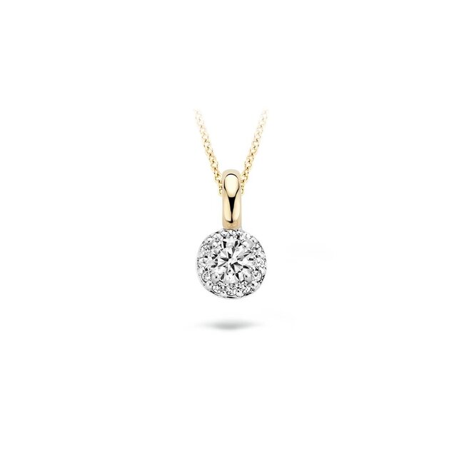 Blush 6064BZI Hanger 14 krt geelgoud met zirkonia