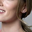 Blush 7121WGO Oorbellen 14 krt witgoud