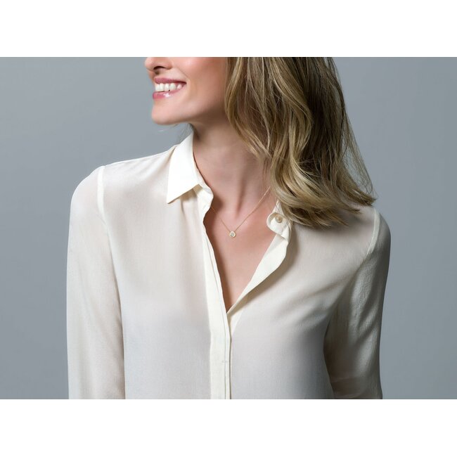 Blush 3052YZI Ketting 14 krt geelgoud met zirkonia