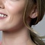 Blush 7193WZI Oorbellen 14 krt witgoud met zirkonia